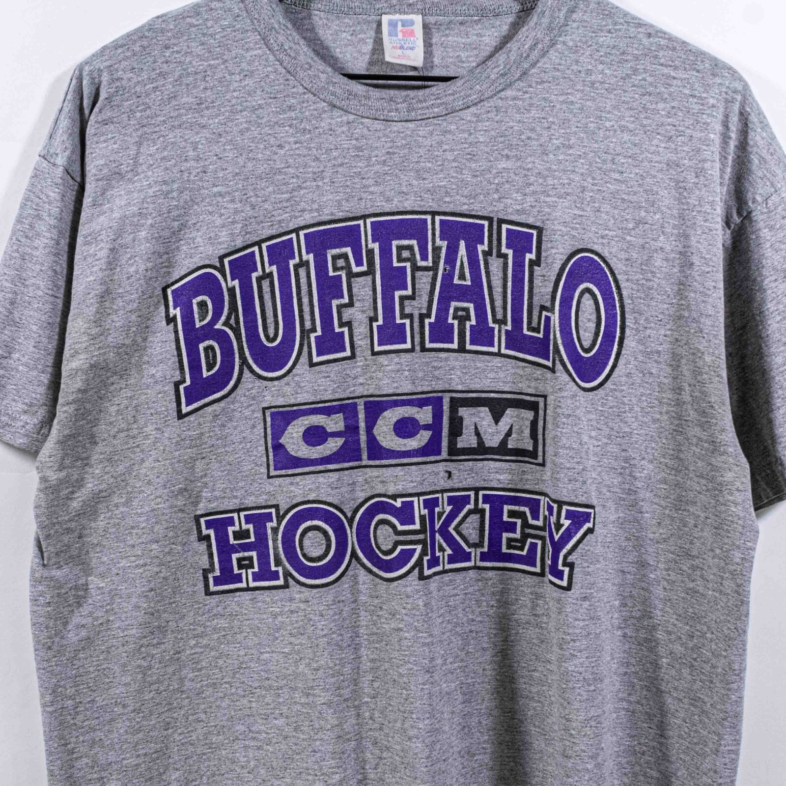 Buffalo Hockey CCM T-Shirt Russell Athletic Large VTG 90s Y2K Streetwear gallery