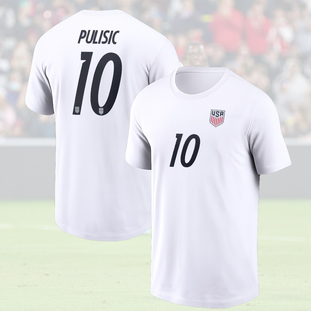 HOT! Christian #10 Pulisic USA Team Name and Number Speical Gift For True Fan gallery