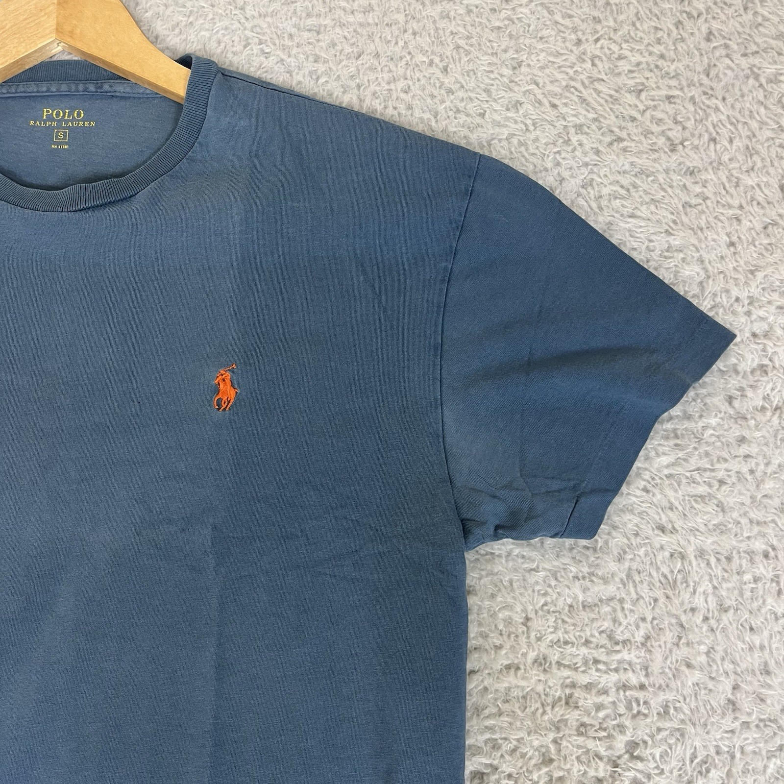 Polo Ralph Lauren T Shirt Mens S Small Cotton Crew Neck Short Sleeve gallery