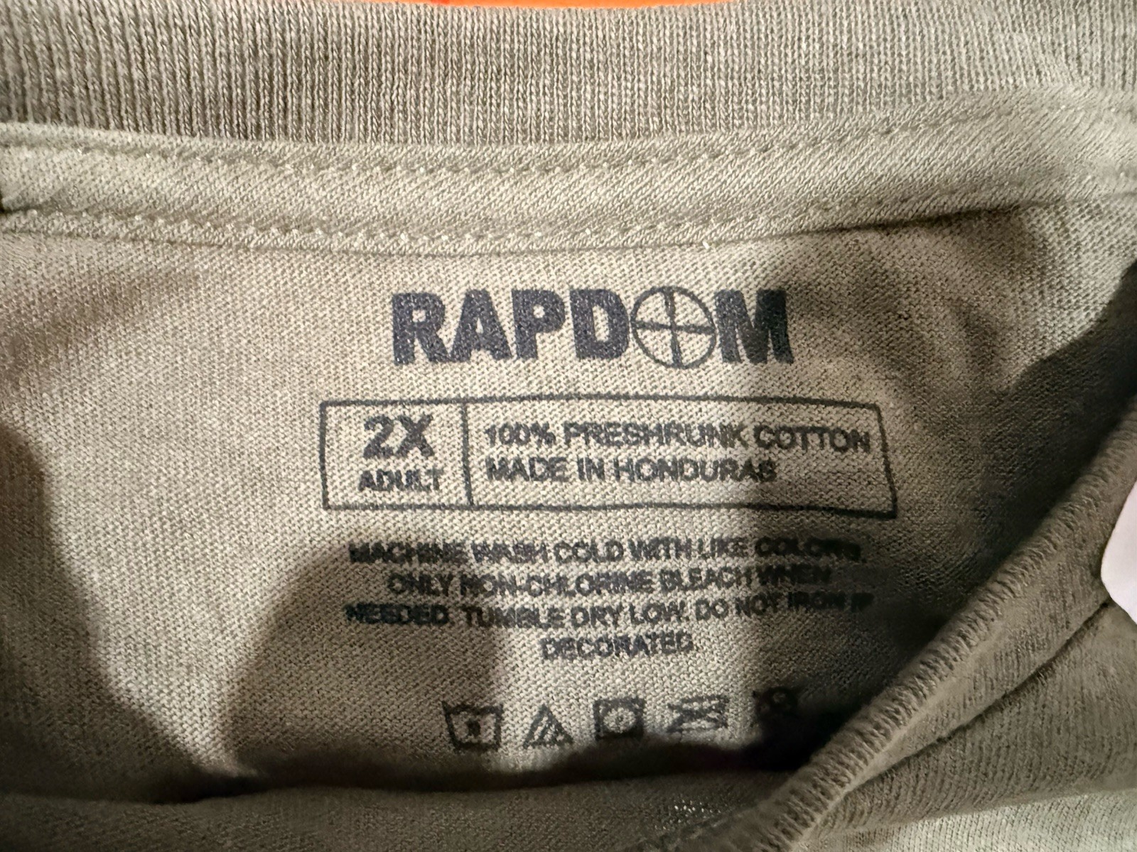 “SNIPER - DON’T RUN DIE TIRED” T-SHIRT by RAPDOM TACTICAL GEAR - Sz 2XL - NWT gallery