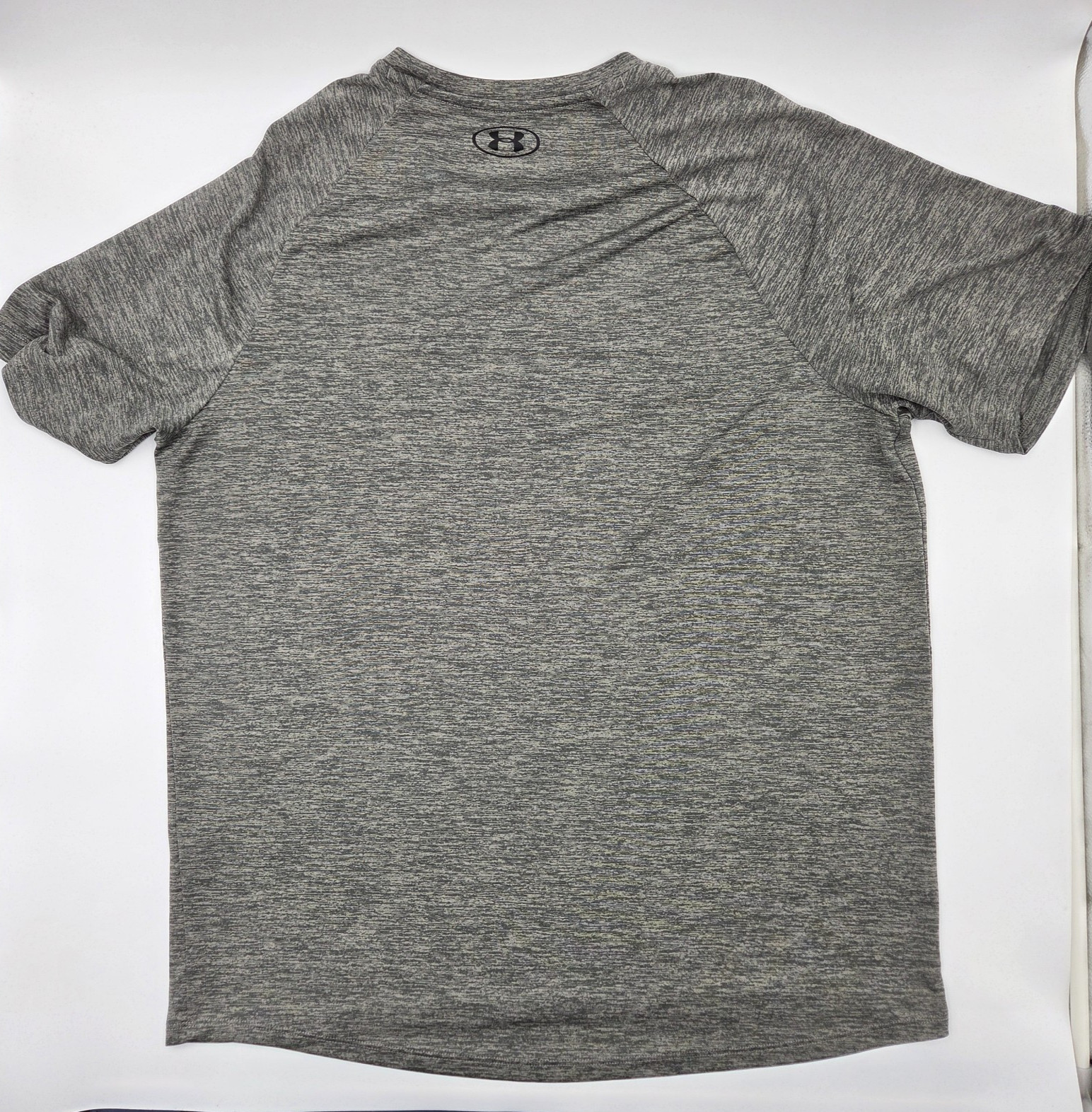 Under Armour Men's Sz XL Charcoal Grey Black Tech T-Shirt Short Sleeve gallery