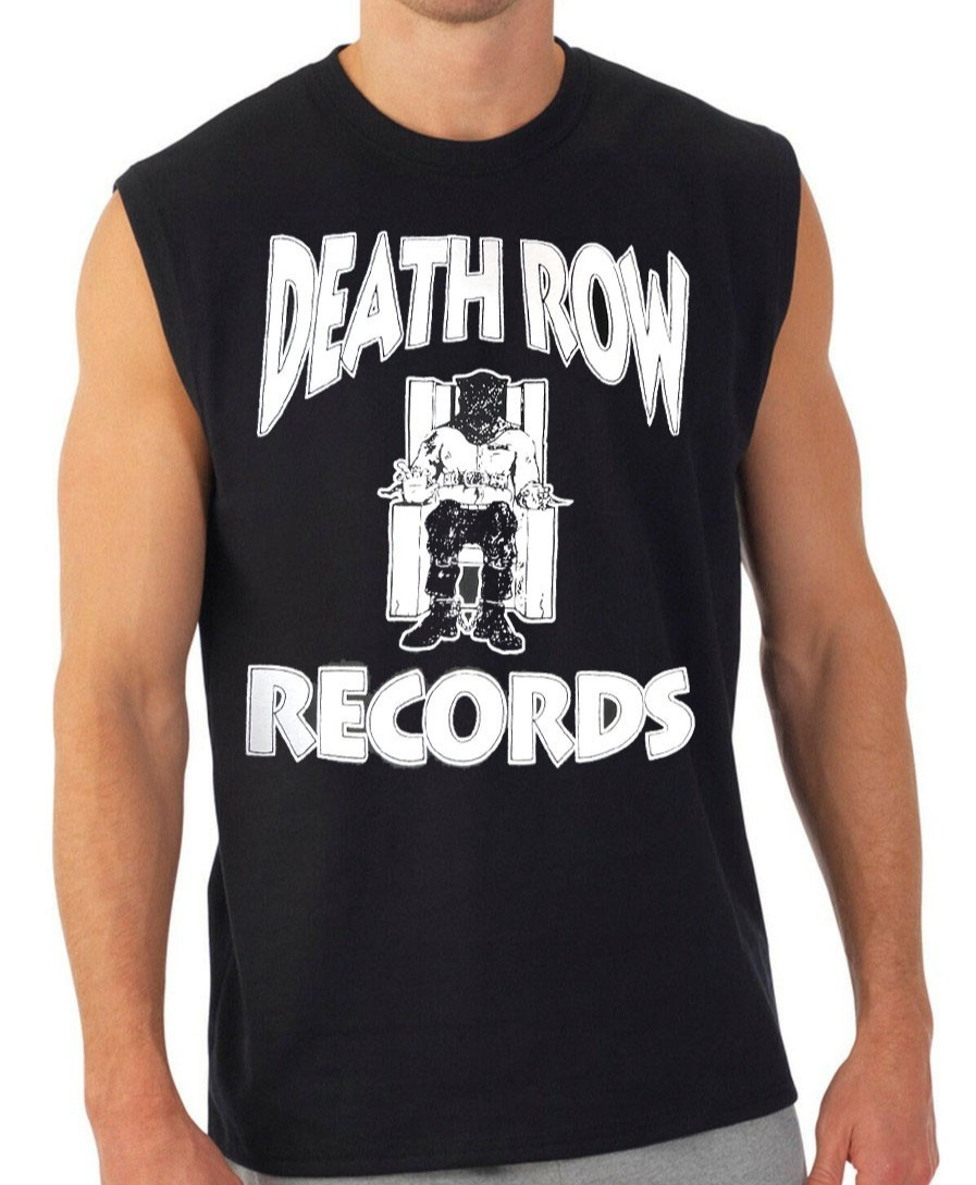 Death Row Records Hip Hop Band Men's Black Muscle Shirt gallery