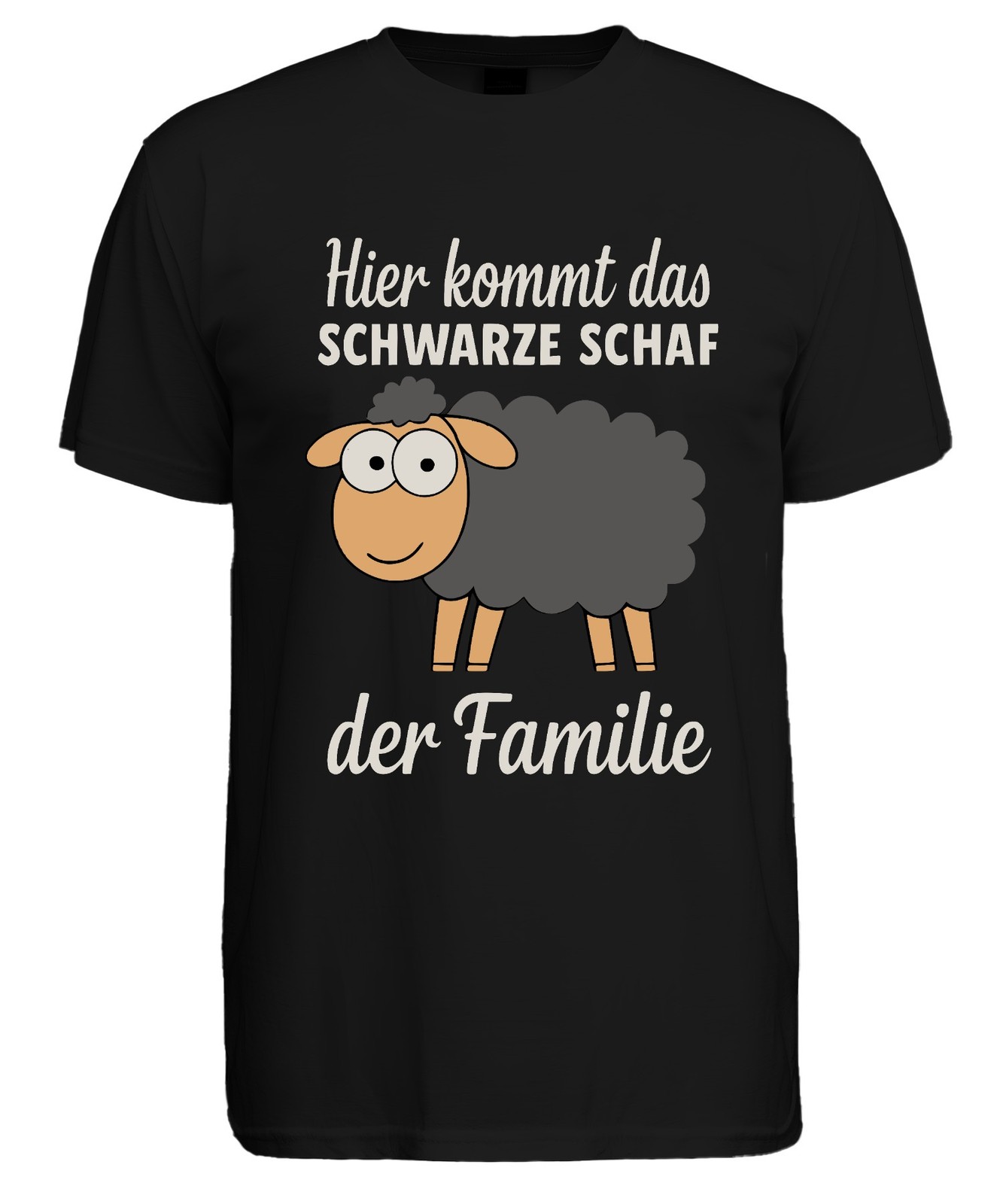 Here Comes The Black Sheep Of The Family Funny Statement Saying Mens T-Shi gallery