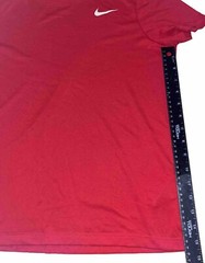 Red Comfortable Basic Everyday Athletic Nike Casual Logo Gym Top Medium