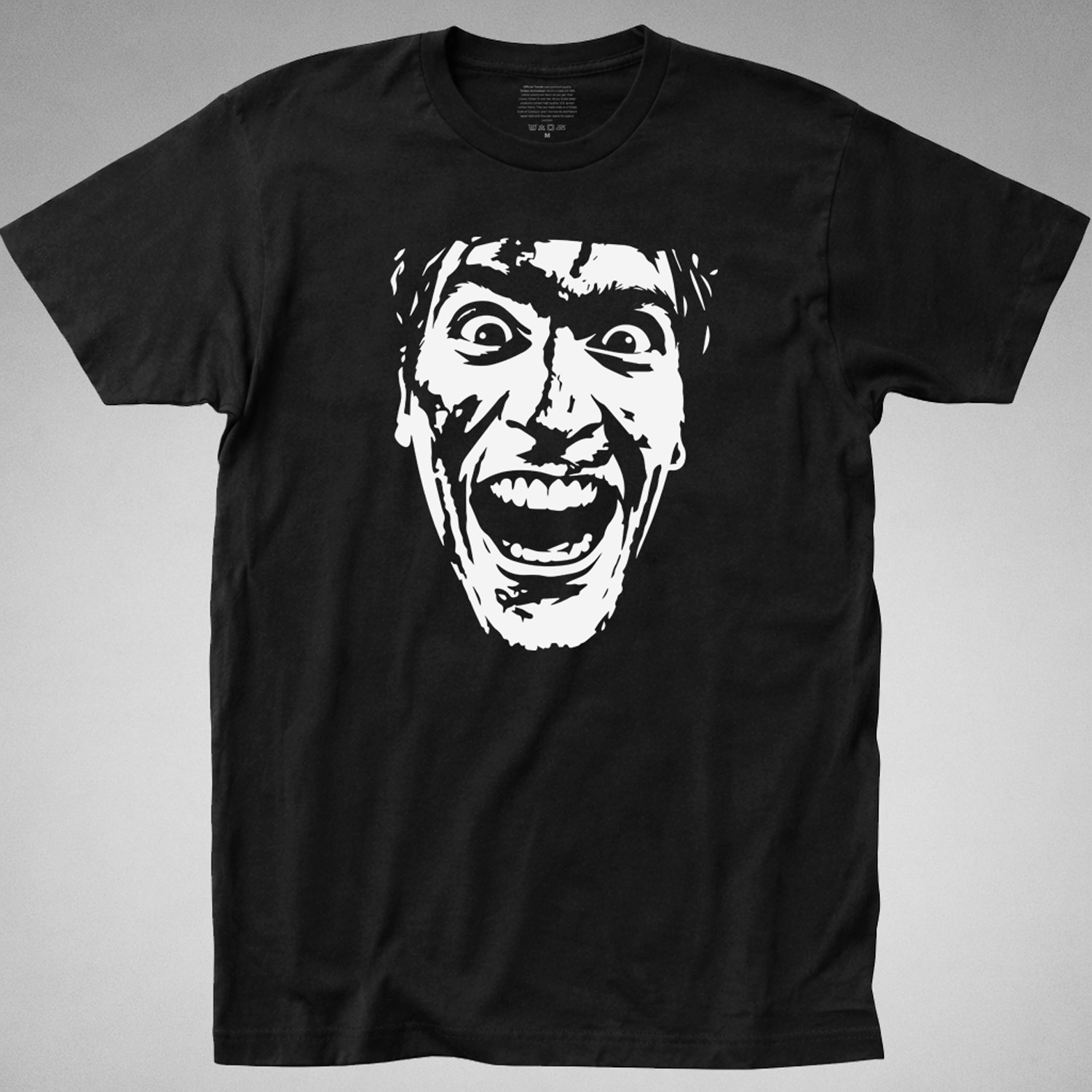 EVIL DEAD 2 T-SHIRT ASH williams face army of darkness horror tee movie decal gallery