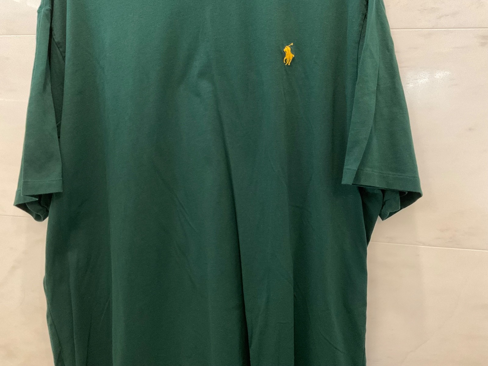 POLO Ralph Lauren Big & Tall HUNTER GREEN Short Sleeve Crewneck T Shirt 3XLT S42 gallery