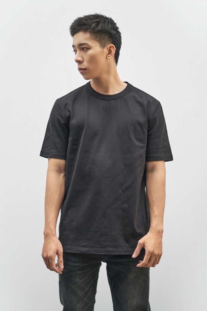 Routine Short Sleeve T-Shirt - Form Regular - Black - Any Size gallery