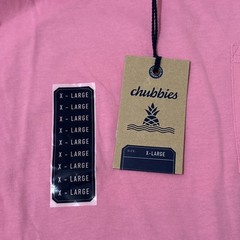 Pink Chubbies The Surfer Pocket Graphic T-Shirt XL