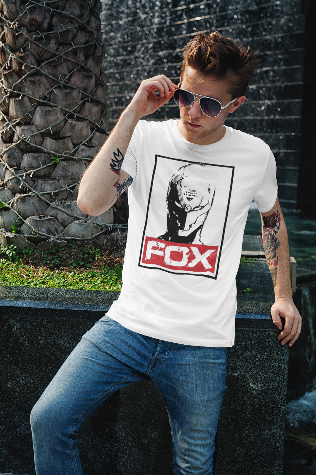 Metal Gear Solid Gray Fox T-Shirt Unisex Adult Funny Sizes Video Game Hound New gallery
