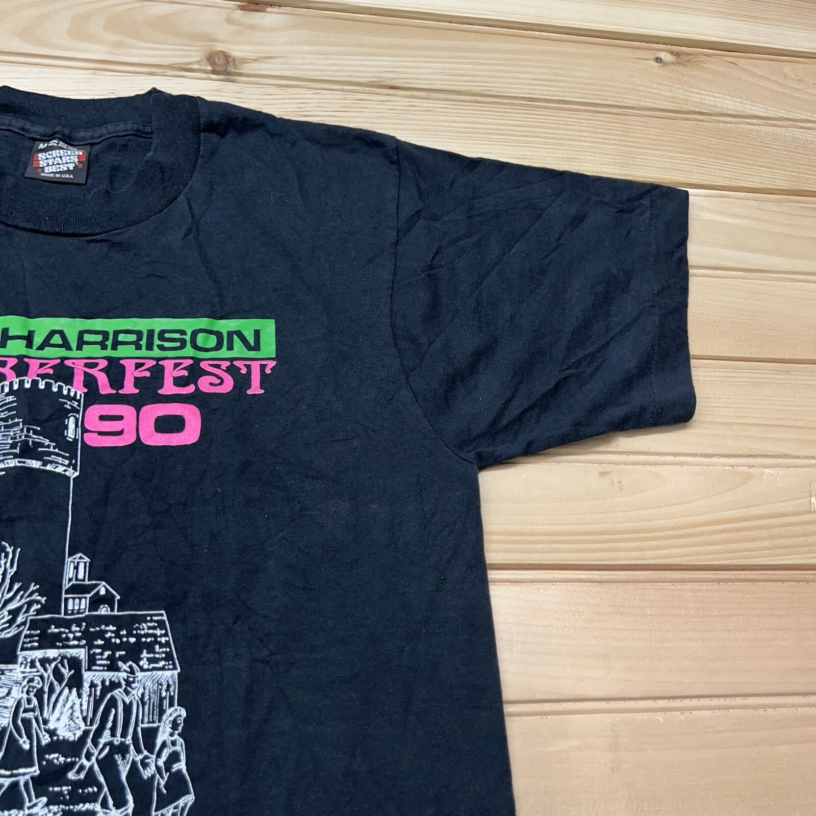 Vintage 1990 Fort Harrison Oktoberfest Octoberfest Shirt Size Medium gallery