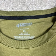 Duluth Trading 40 Grit Pocket Long Sleeve Mens XL Cotton Olive Green Basic Shirt