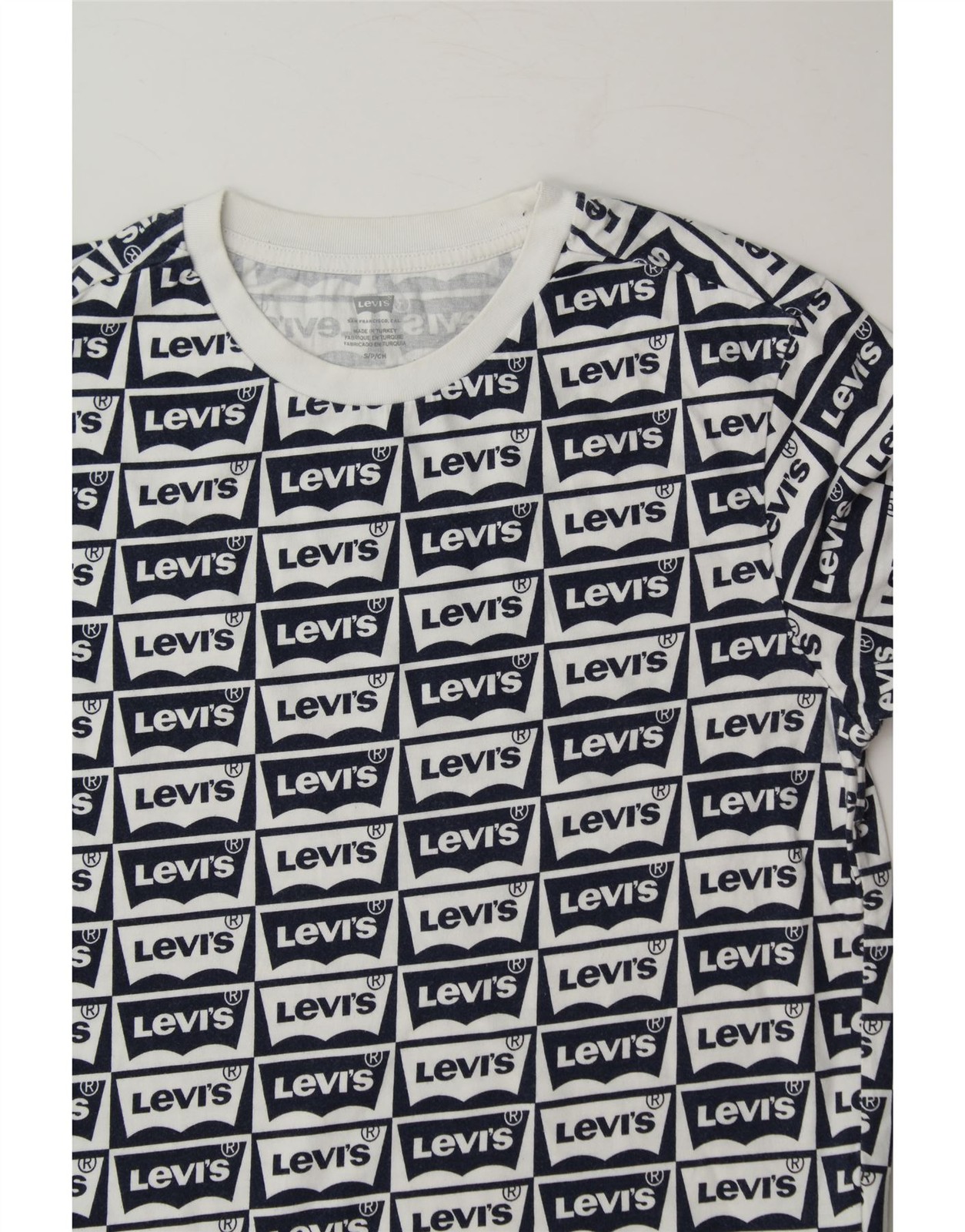 LEVI'S Mens Graphic T-Shirt Top Small Multicoloured Cotton Logo OE08 gallery