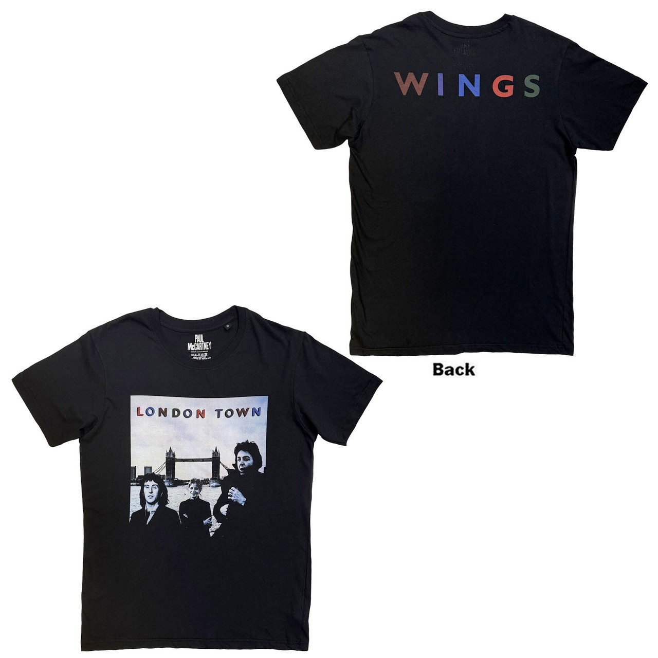 Paul McCartney - London Town - Black t-shirt gallery