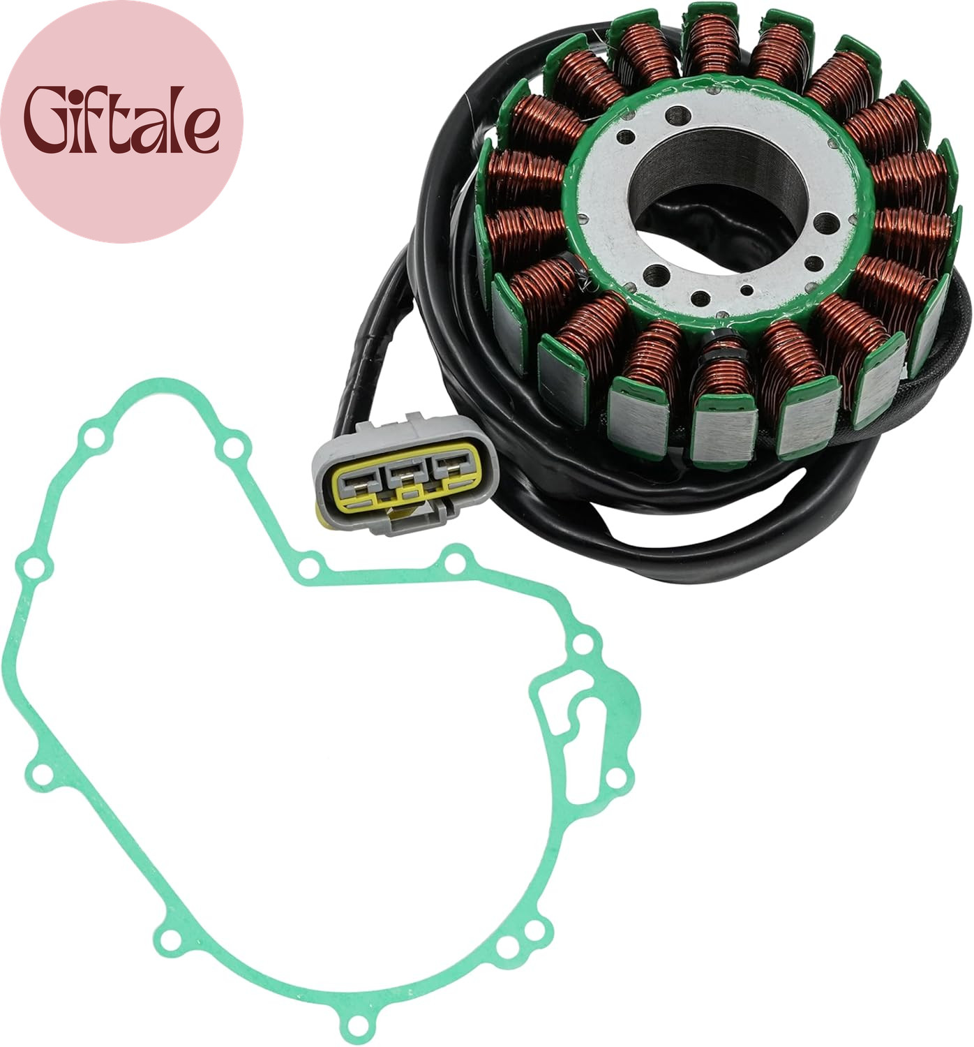 Stator and Gasket Compatible with Can-Am Defender H8 H10 All Packages 2016