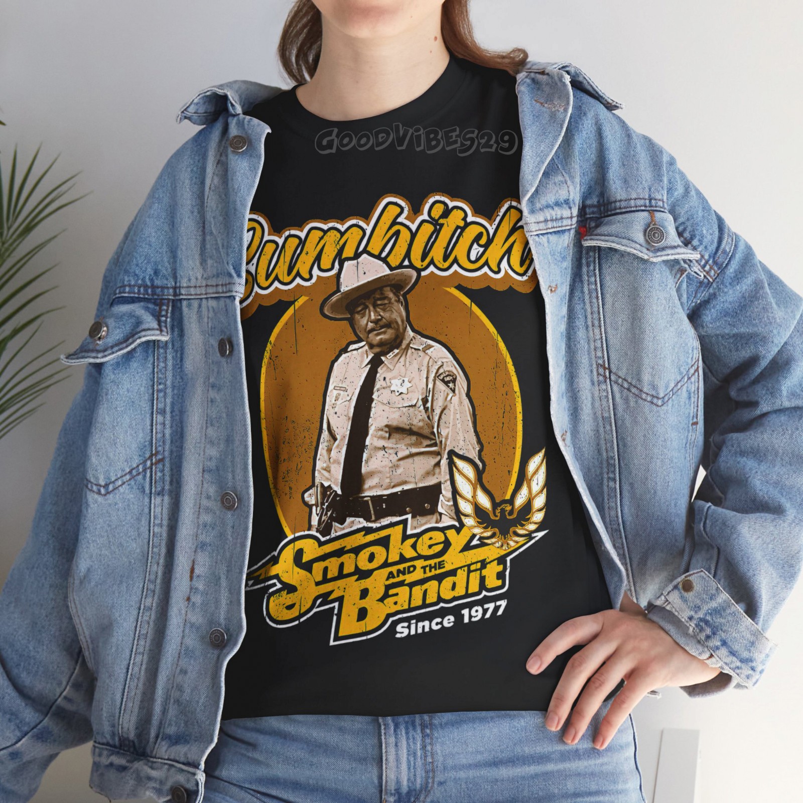 Sumbitch Smokey And The Bandit Buford T. Justice 90s S-5XL Tee Men Women Unisex gallery