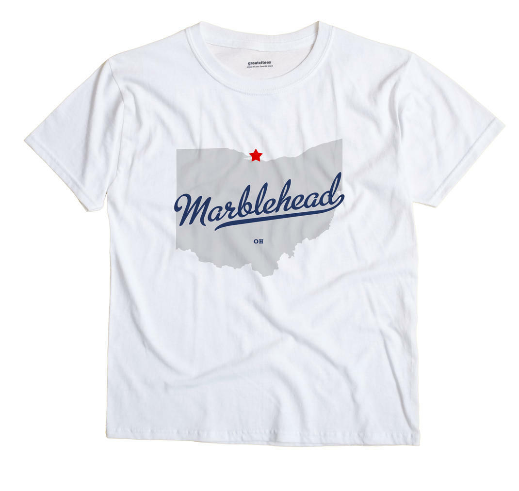 Marblehead Ohio OH T-Shirt MAP