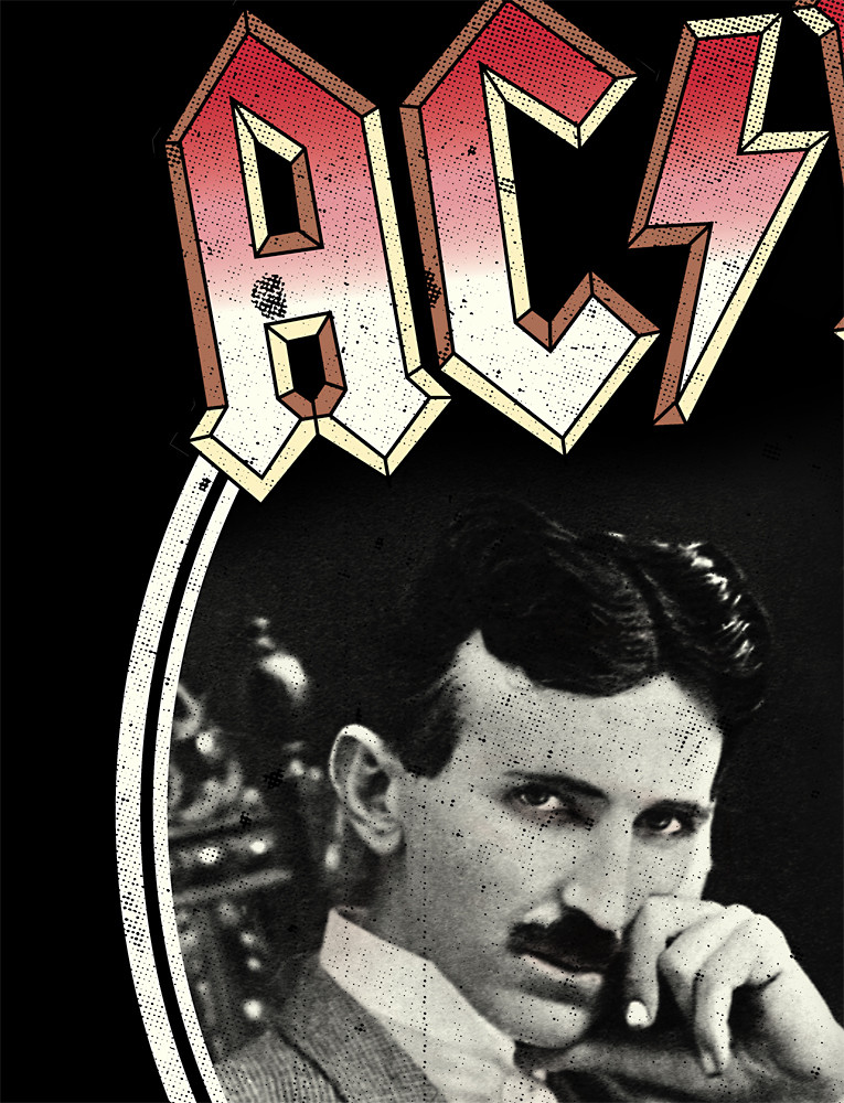 Nikola Tesla t-shirt, Edison t-shirt, Free Energy t-shirt, SCREENPRINTED gallery