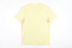 ALFANI GEO TEXTURED YELLOW SMALL SOFT PATTERN TEE TSHIRT MENS NWT NEW