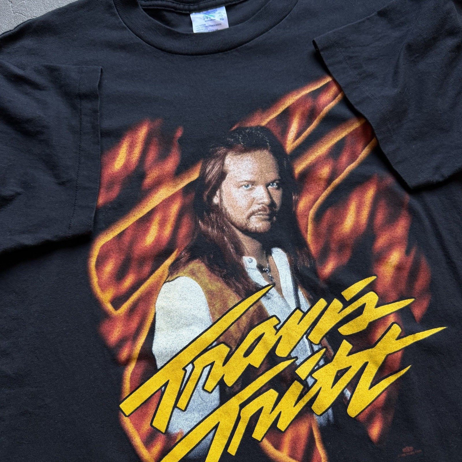 Travis Tritt Tour ‘96 T Shirt Winterland Tag Vintage 90s Single Stitch USA Made gallery