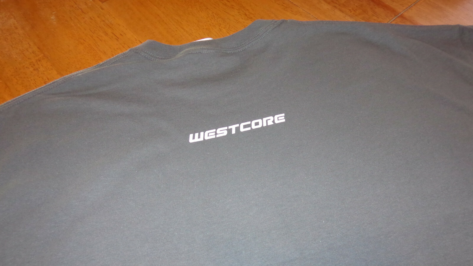 Mens Westcore Shirt - Charcoal Gildan 6.1oz 100% cotton gallery