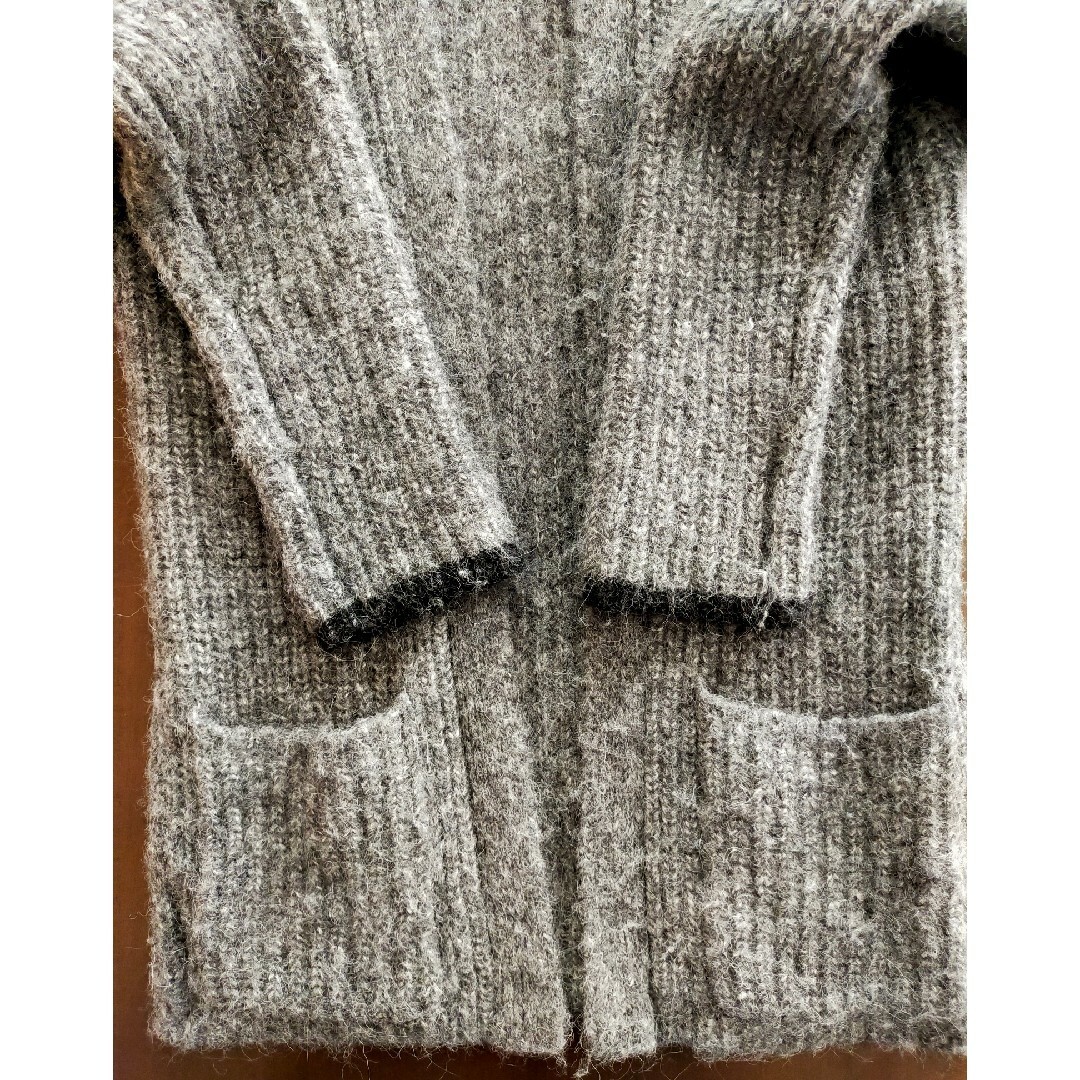 Paul Smith Knit Sweater Gray M Alpaca Cotton Japan gallery
