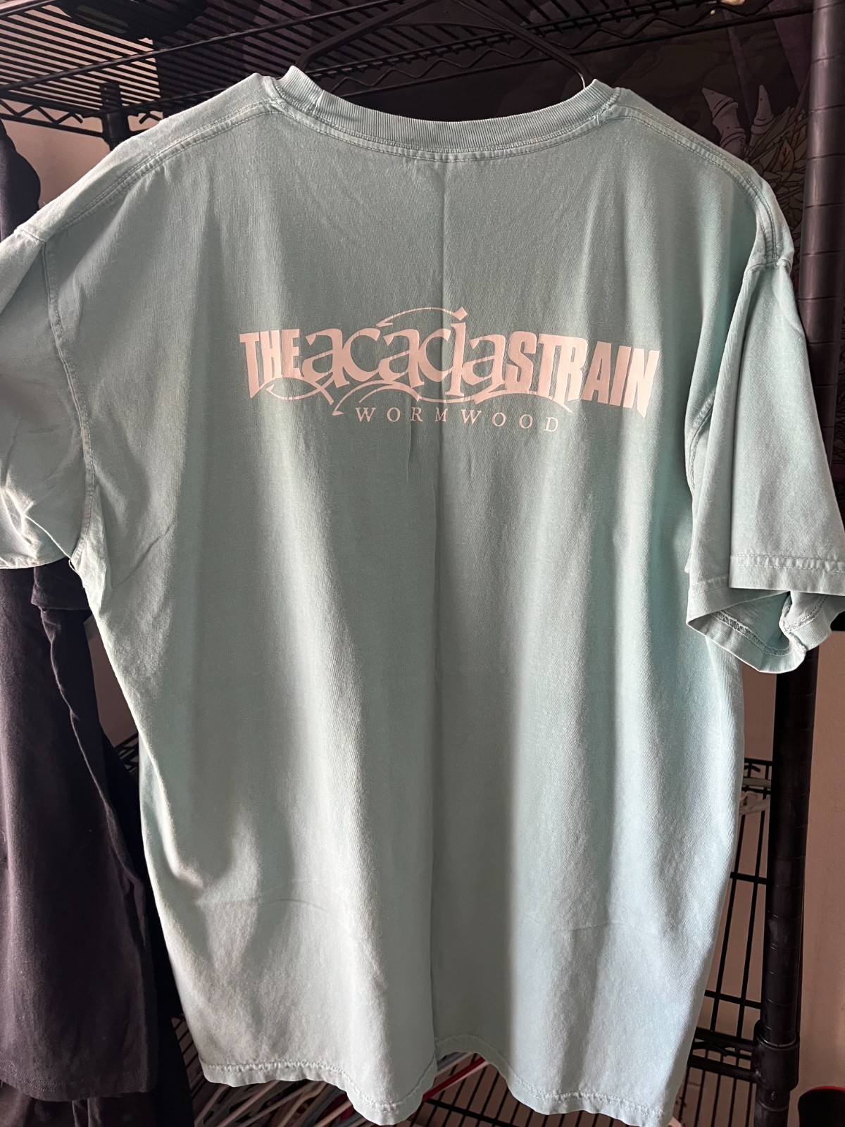 The Acacia Strain Wormwood 10 year anniversary shirt turquoise size Large gallery