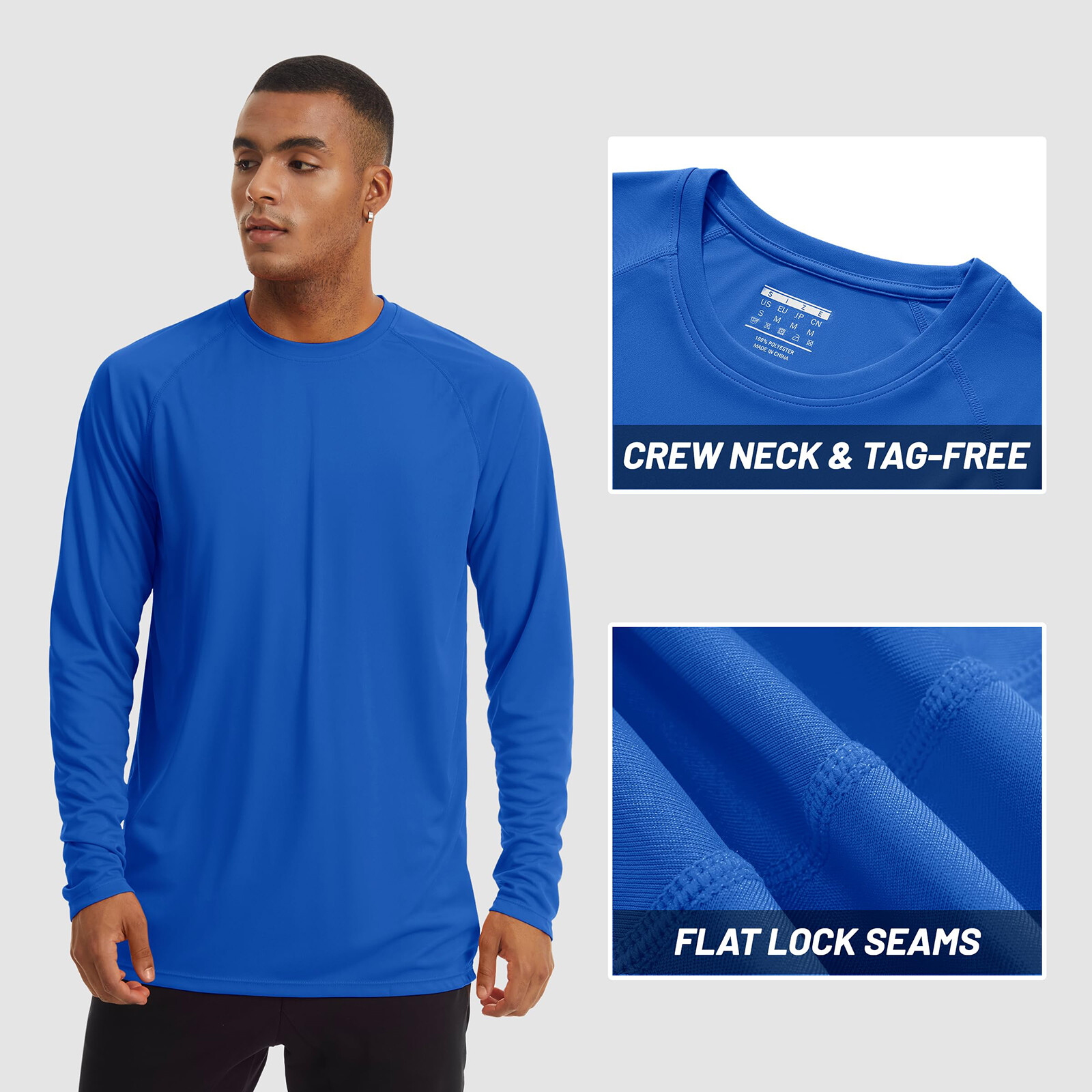 Summer Men's UV Shirts UPF50+ Outdoor Fishing Water Sport Performance T-Shirts gallery