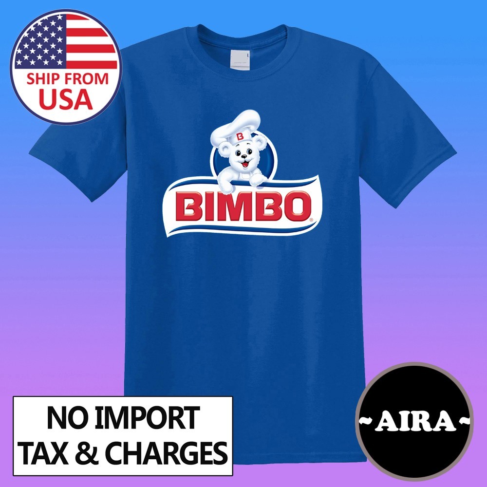 Bimbo Bakery Snack Food Men’s Blue Size S-5XL