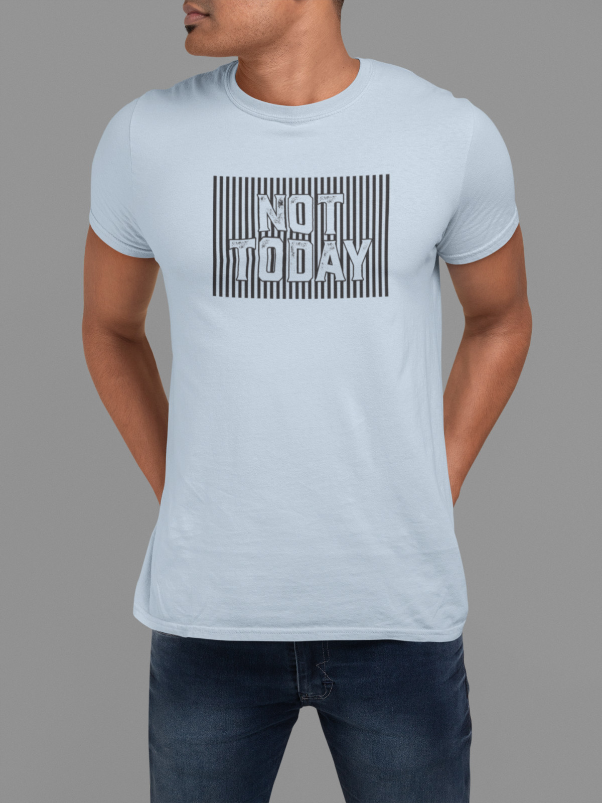 100% cotton Not Today T-shirt, choose your color and size FC022 gallery