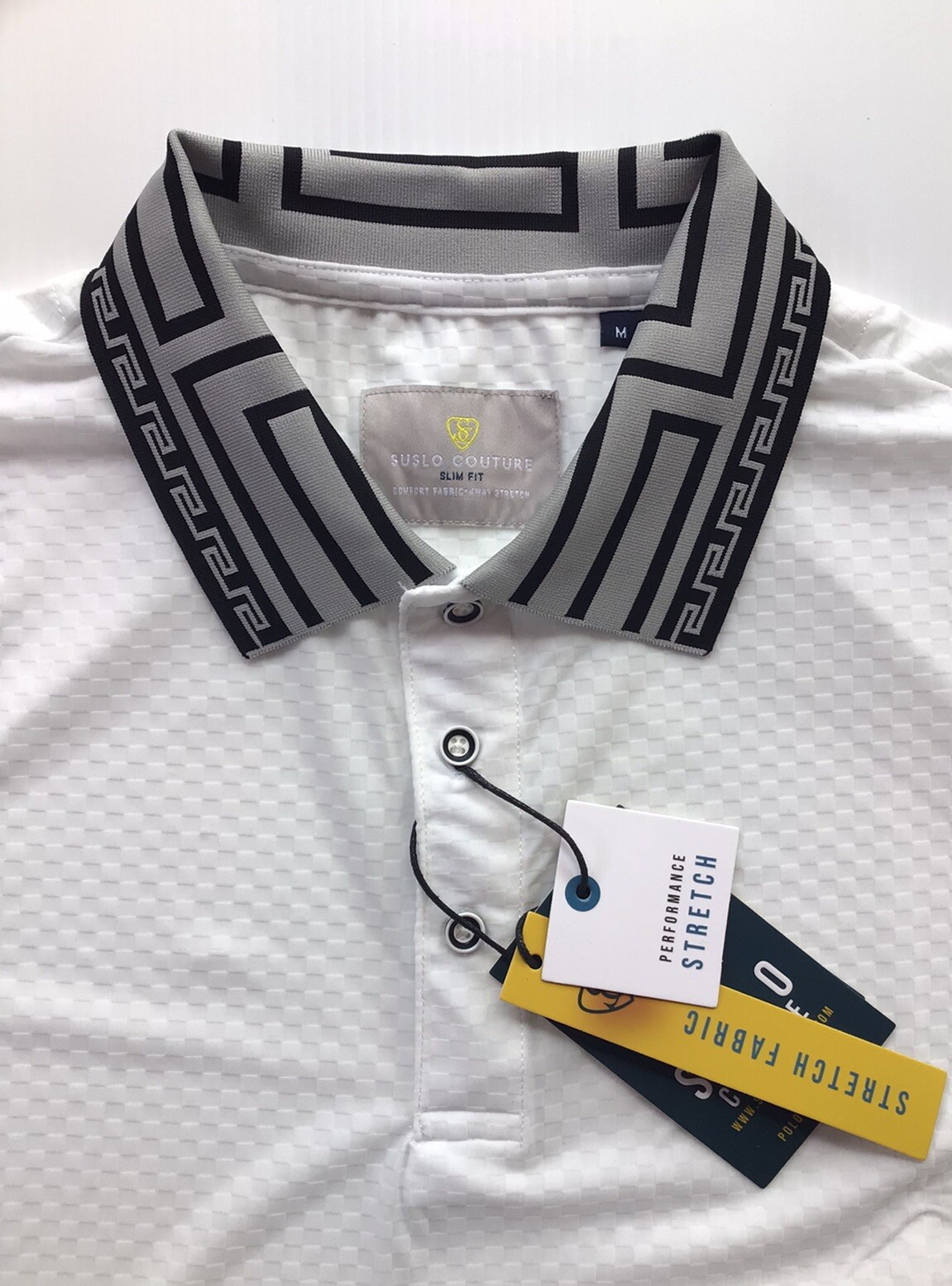 Men's Luxurious Polo Shirt,Italian Style,Stretch S to 2XL…..A11.A gallery