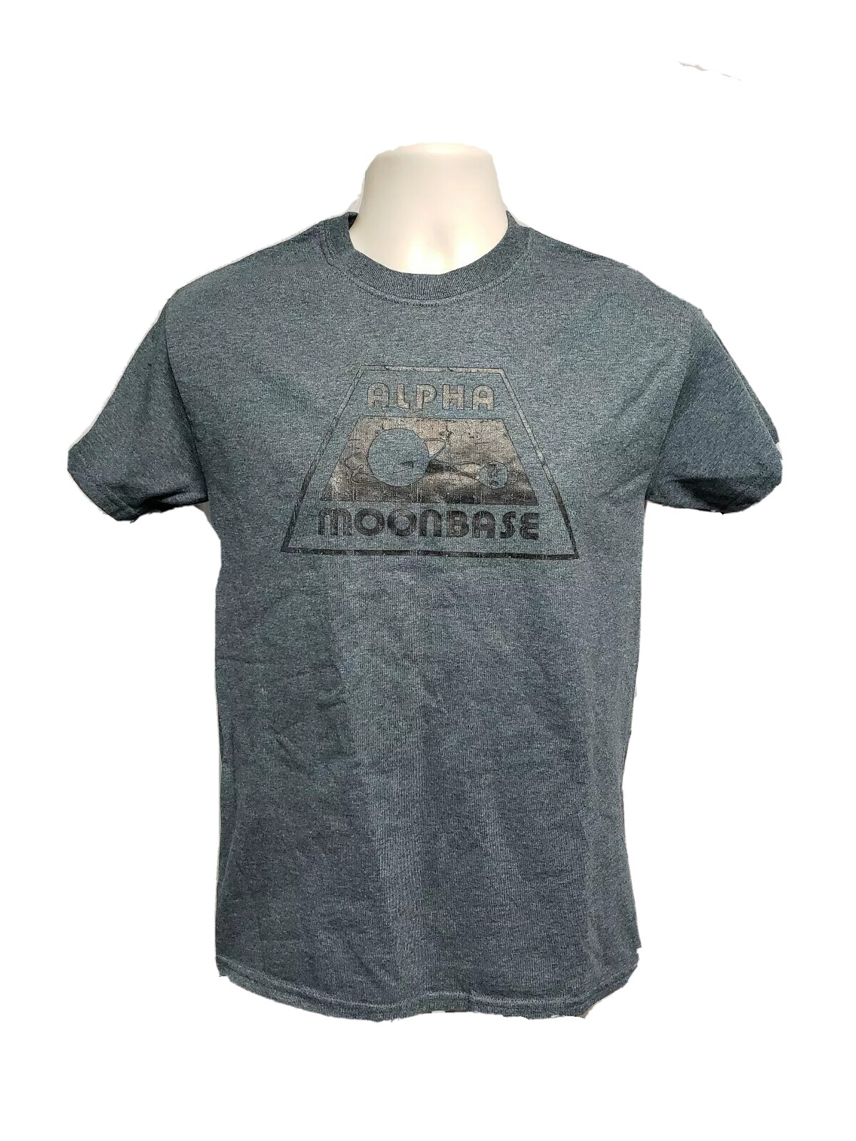 Alpha Moonbase Adult Small Gray TShirt