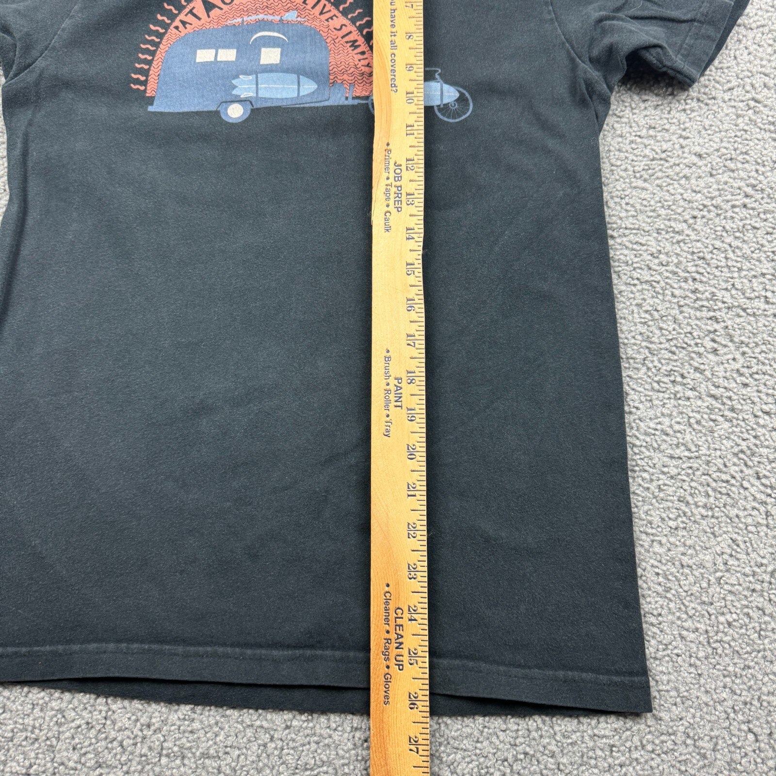 Patagonia Shirt Mens Small Black Lives Simply 100% Organic Cotton Tee Slim Fit gallery