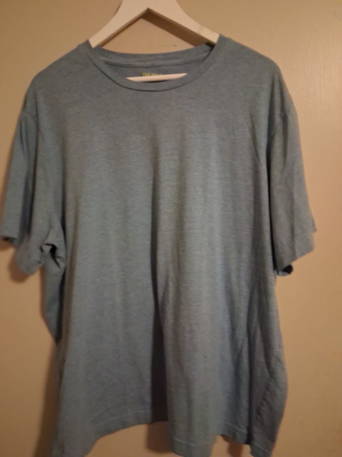 Tek Gear Men's XXL Blue Short Sleeve Crew Neck Logo Jersey T-Shirt gallery