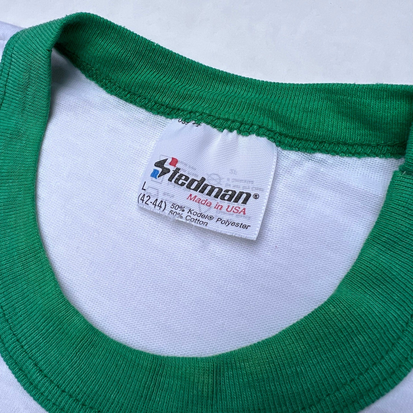 True Vintage 80s High Performance Team Stedman Ringer Obscure Tee T Shirt M gallery
