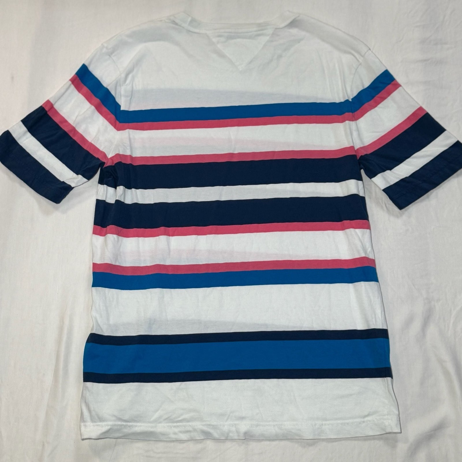 Tommy Hilfiger Multi-Color Horizontal Striped Crewneck T-Shirt gallery