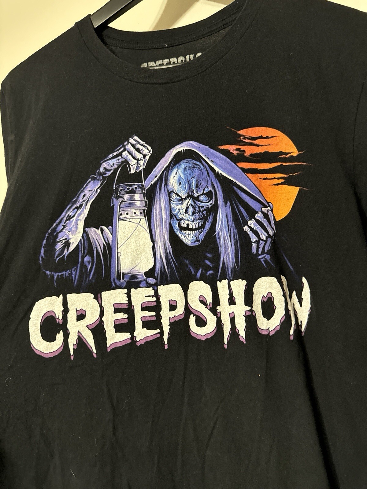 Fright Rags Creepshow Horror Movie T Shirt Black Graphic Tee Size L gallery