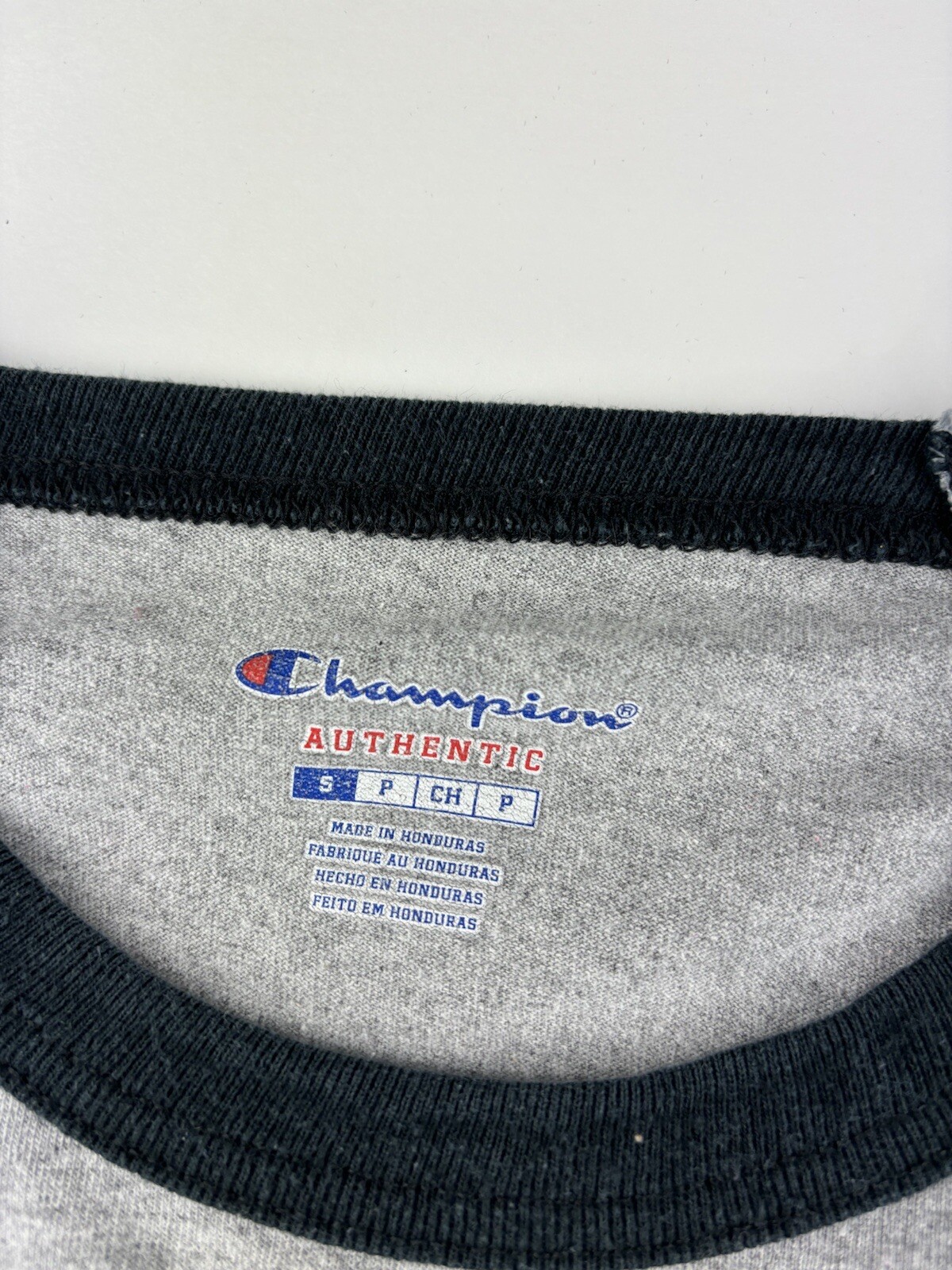 Champion 3/4 Raglan Sleeve Baseball Shirt The Flying Monkey Size Small gallery