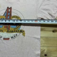 Vintage 80s Golden Gate Bridge 50th Anniversary 1987 Shirt Size Medium