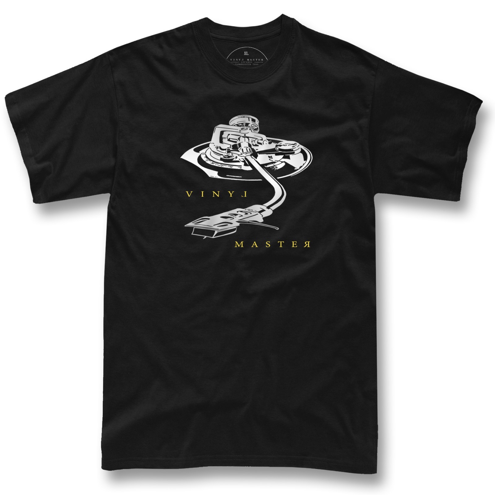 DJ tshirt Technics mk2 classic Vinyl deejay music