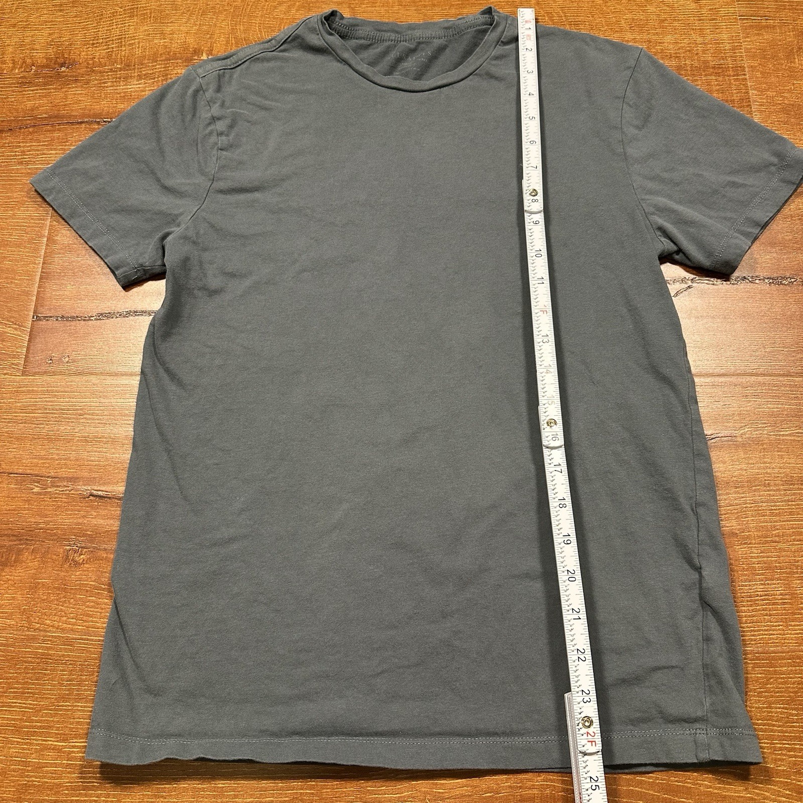 All Saints T Shirt Mens S Gray Short Sleeve Embroidered Logo City Designer Alt gallery