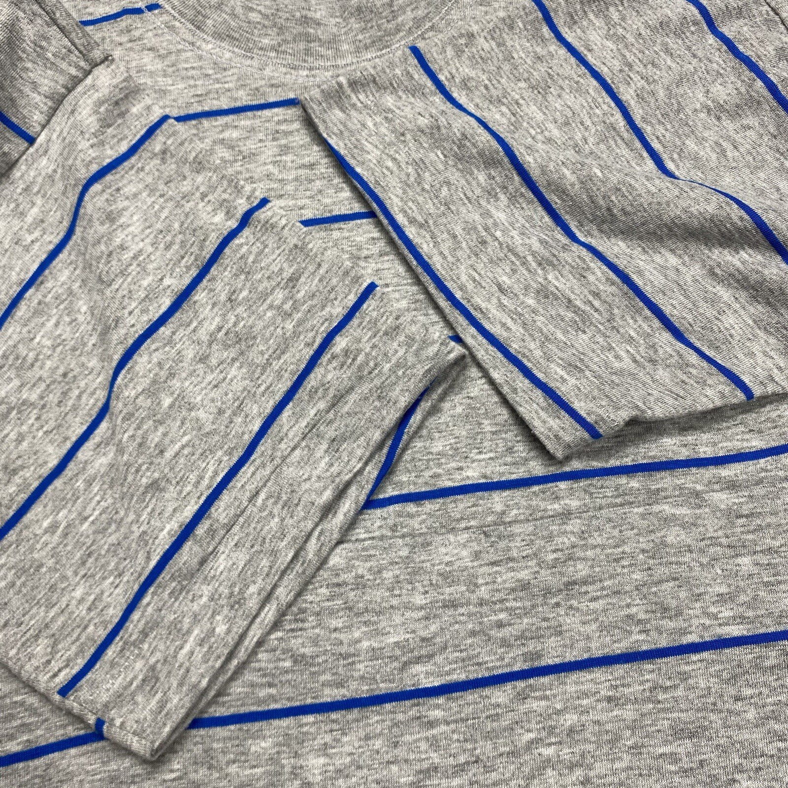 Vtg FILA Dominican Republic Beach Exploration Team Mens T-Shirt L Gray Striped gallery