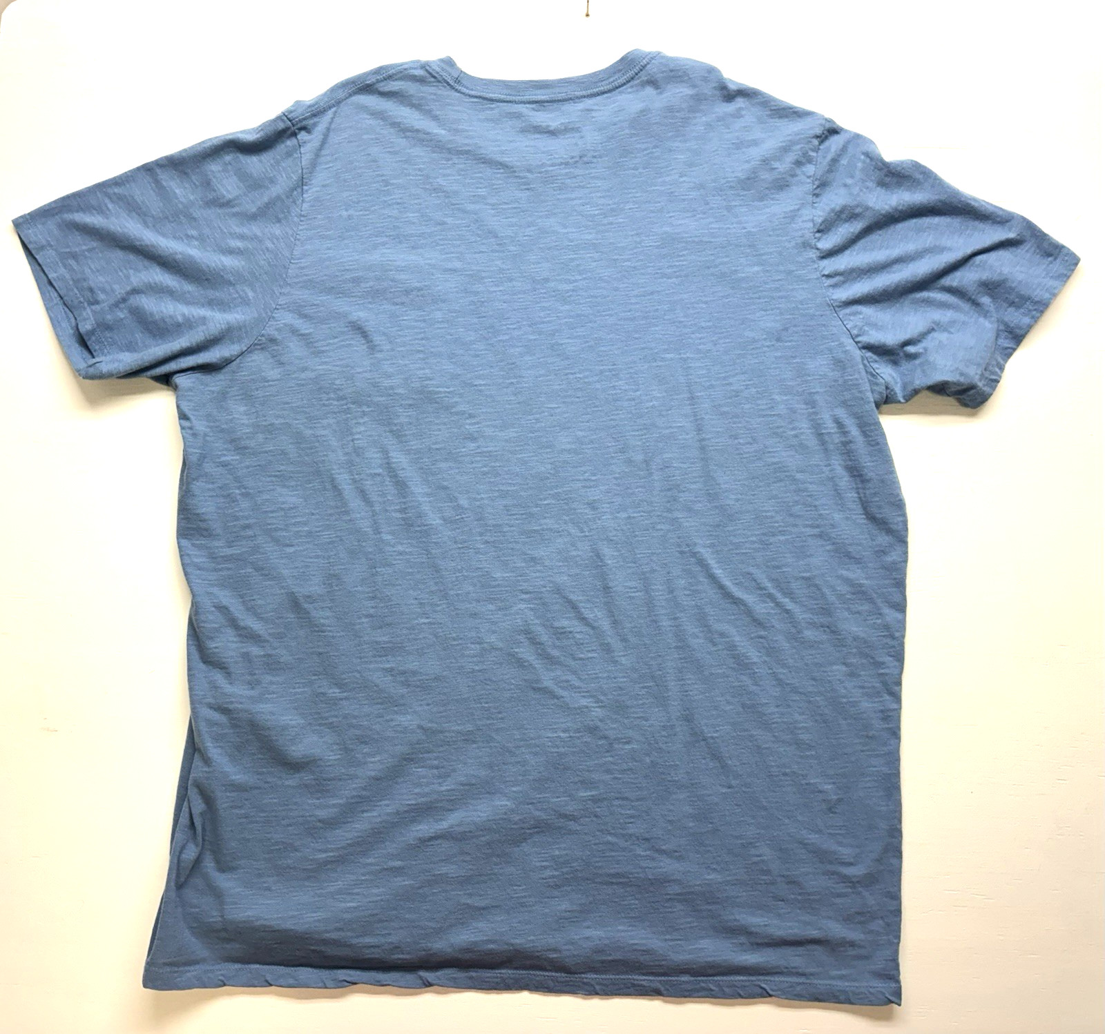 Mutual Weave Men's 3XLT Crew Neck Blue Pocket T-Shirt Short Sleeve Pre-owned gallery