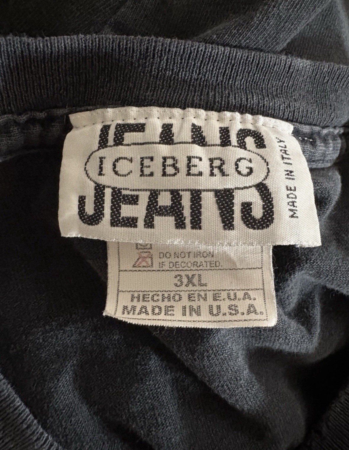 Vintage Iceberg History Double Sided Shirt Marvin The Martian 3XL READ gallery