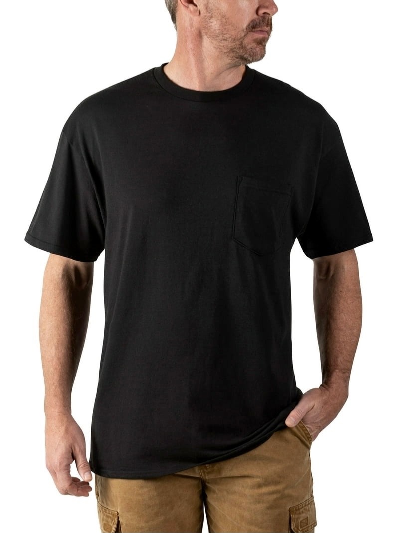 NEW Walls Short Sleeve Working Man's Pocket Tees 2 Pack - Large gallery