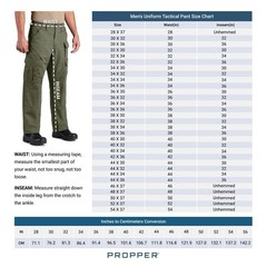 Men’s Tactical Uniform Pants, Olive Green, 38W / 36L