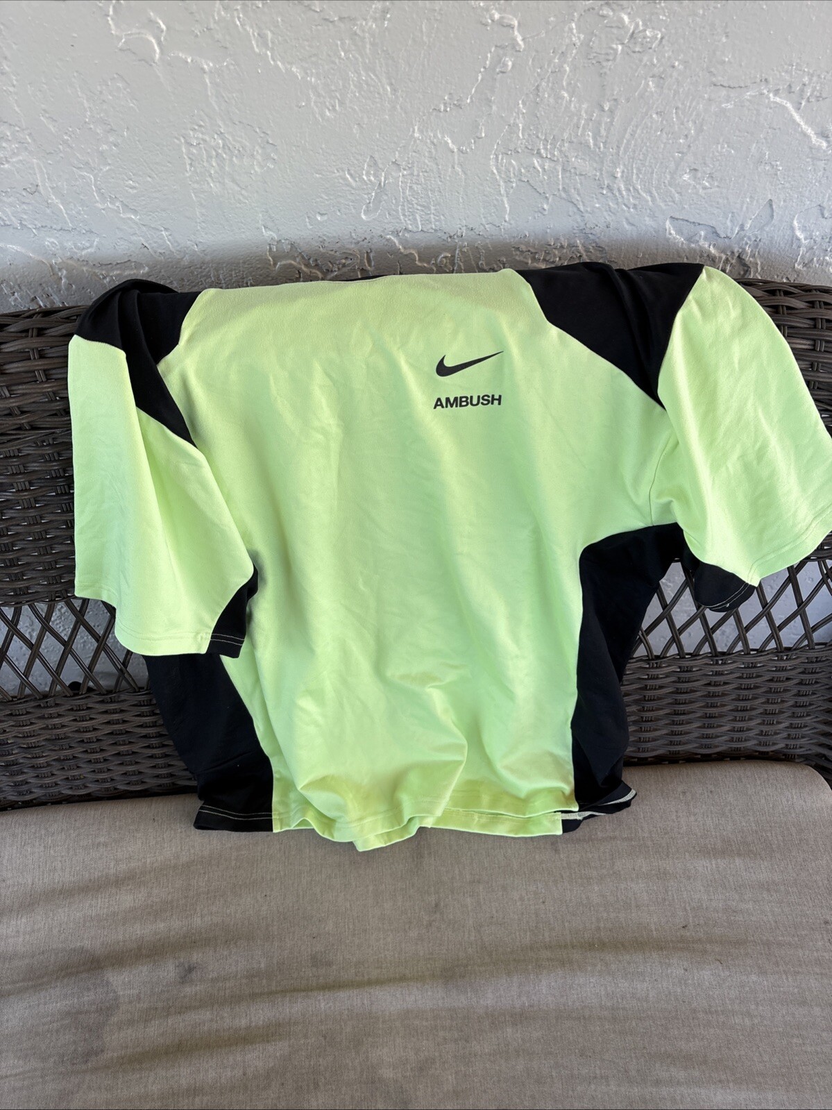 Nike x AMBUSH Short-Sleeve T-Shirt Ghost Green/Black CW8002-358 Size S 212 gallery
