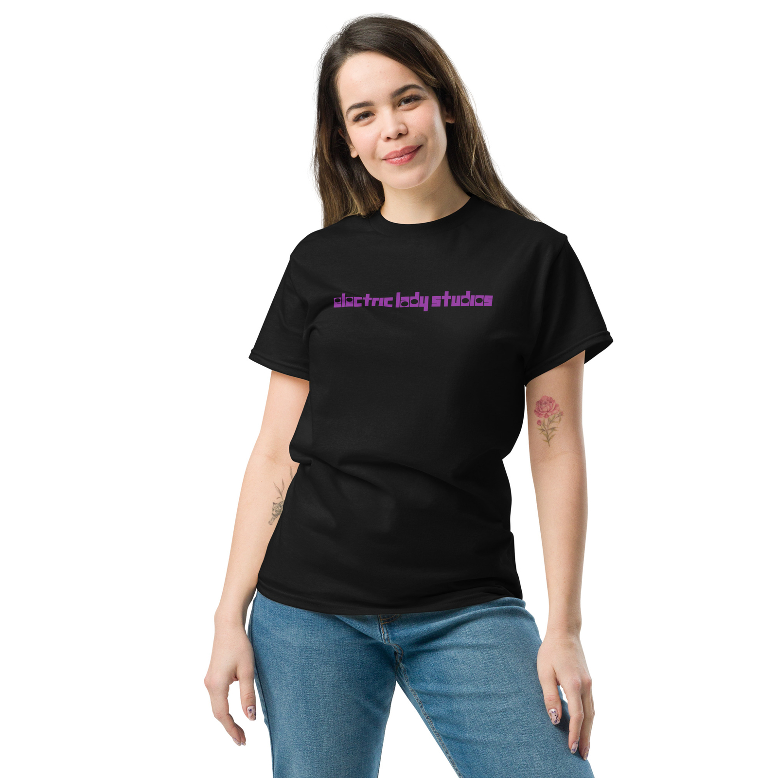 Electric Lady Studios Purple Logo Hendrix Tee gallery