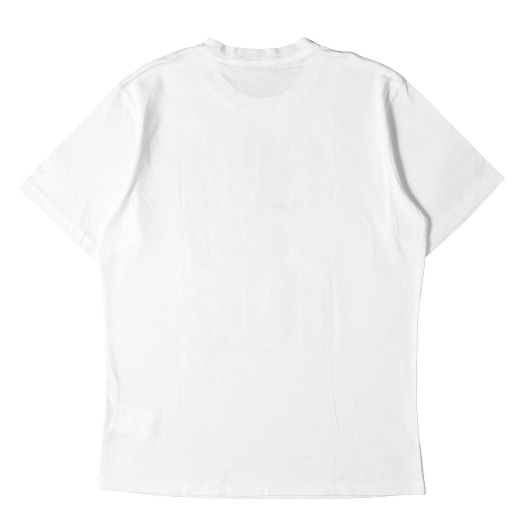 MONCLER T-Shirt White Size: M | 21SS Message Logo Crew Neck Tee (SS Used BEEG-0 gallery