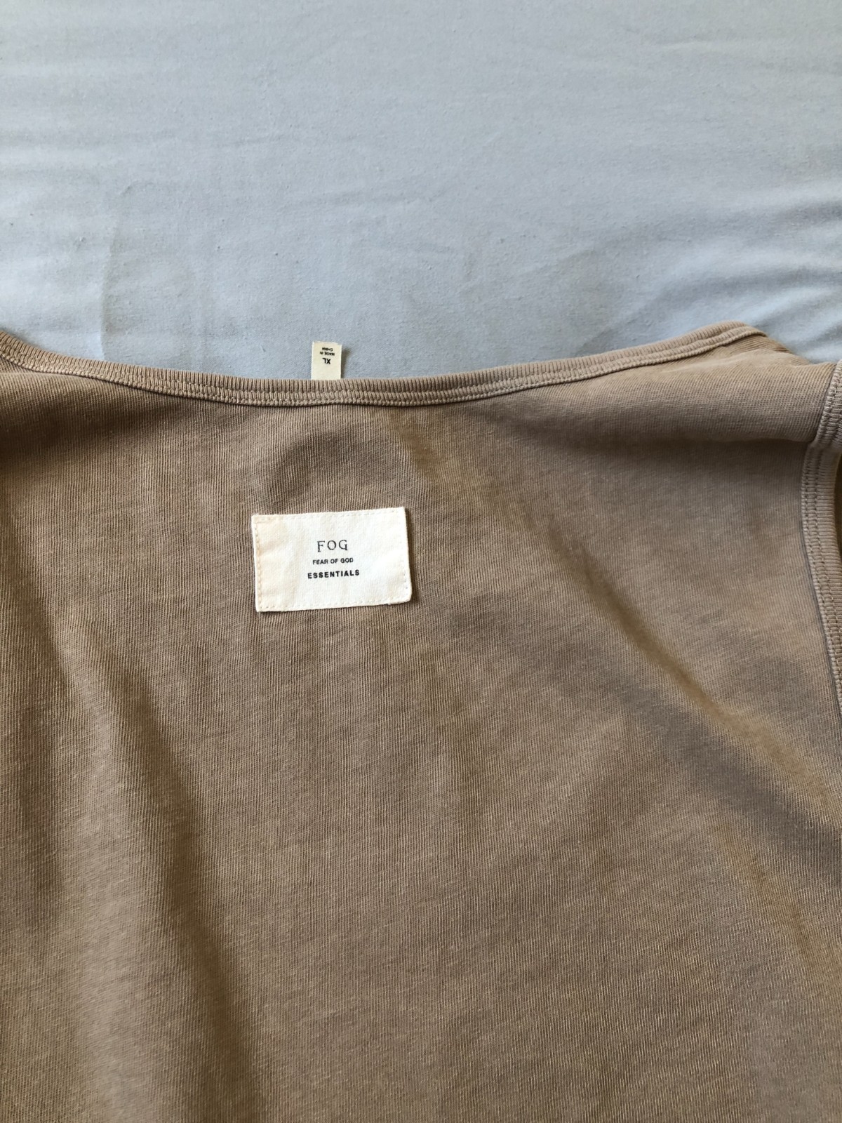 FOG Fear Of God Essentials longline tank top - XL gallery