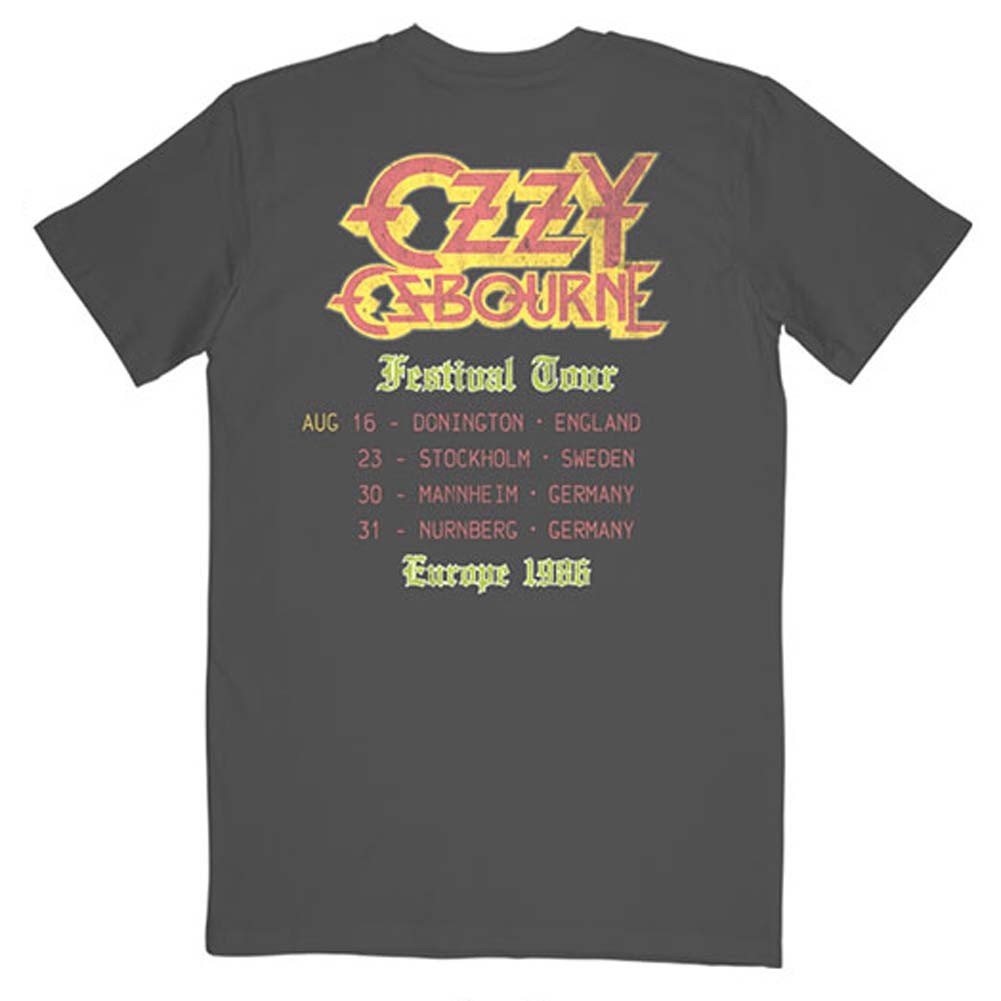 Men's Ozzy Osbourne Ultimate Remix (Back Print) Slim Fit T-shirt X-Large gallery